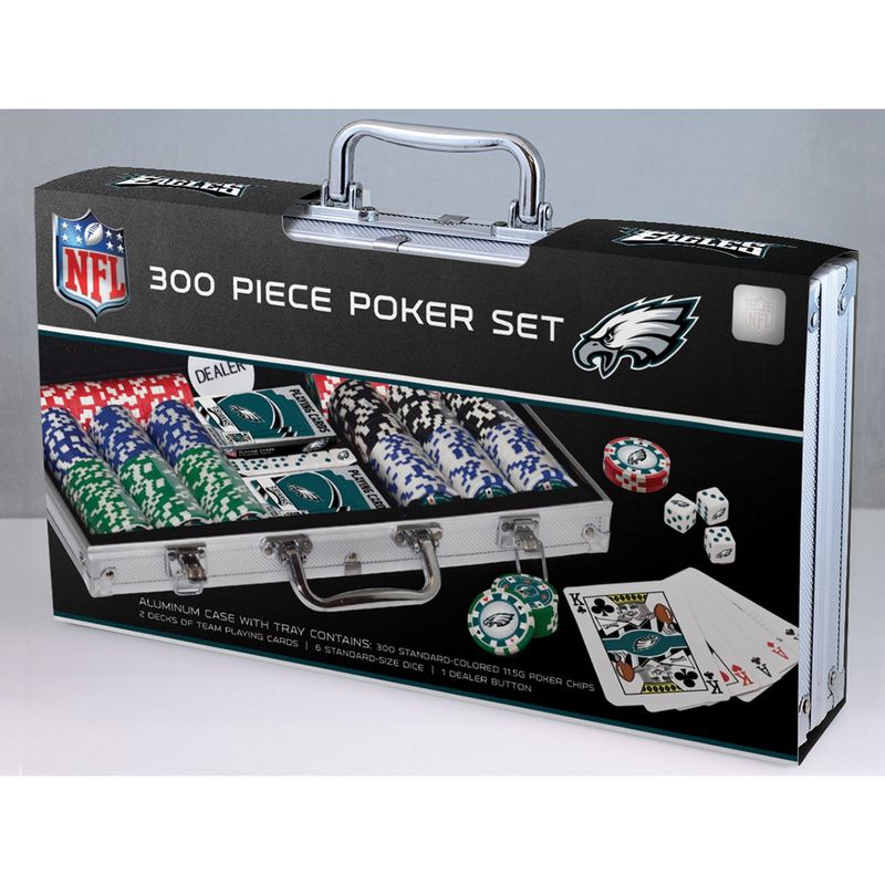 Philadelphia Eagles Poker Set