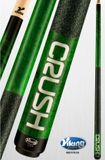 VIKING CRUSH 3-PIECE BREAK / JUMP CUE - EMERALD GREEN