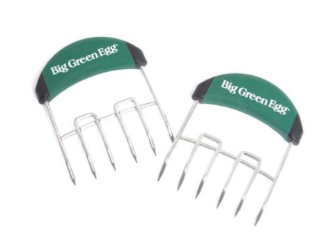 114099 Big Green Egg Stainless Steel Green/Silver Meat Claws 2 pc