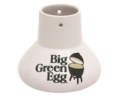 119766 Big Green Egg Ceramic Vertical Chicken Roaster 5.25 in. L X 5.25 in. W 1 pk