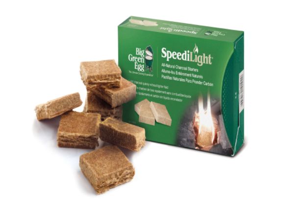 120922 Big Green Egg SpeediLight Charcoal Starters 24 pc
