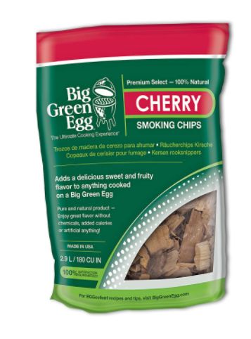 113979 Big Green Egg All Natural Cherry Wood Smoking Chips 180 cu in