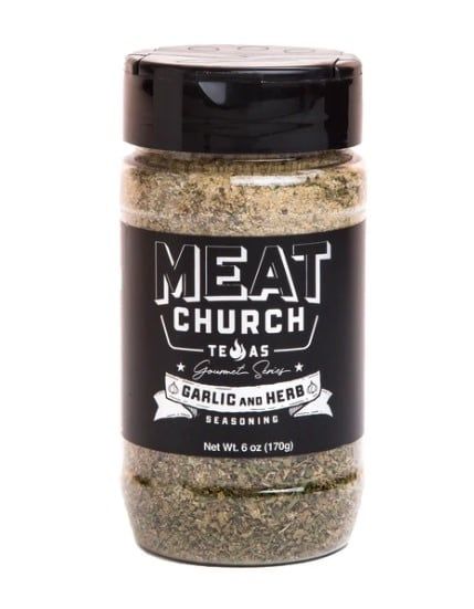 Meat Church Garlic &amp; Herb Seasoning 6oz