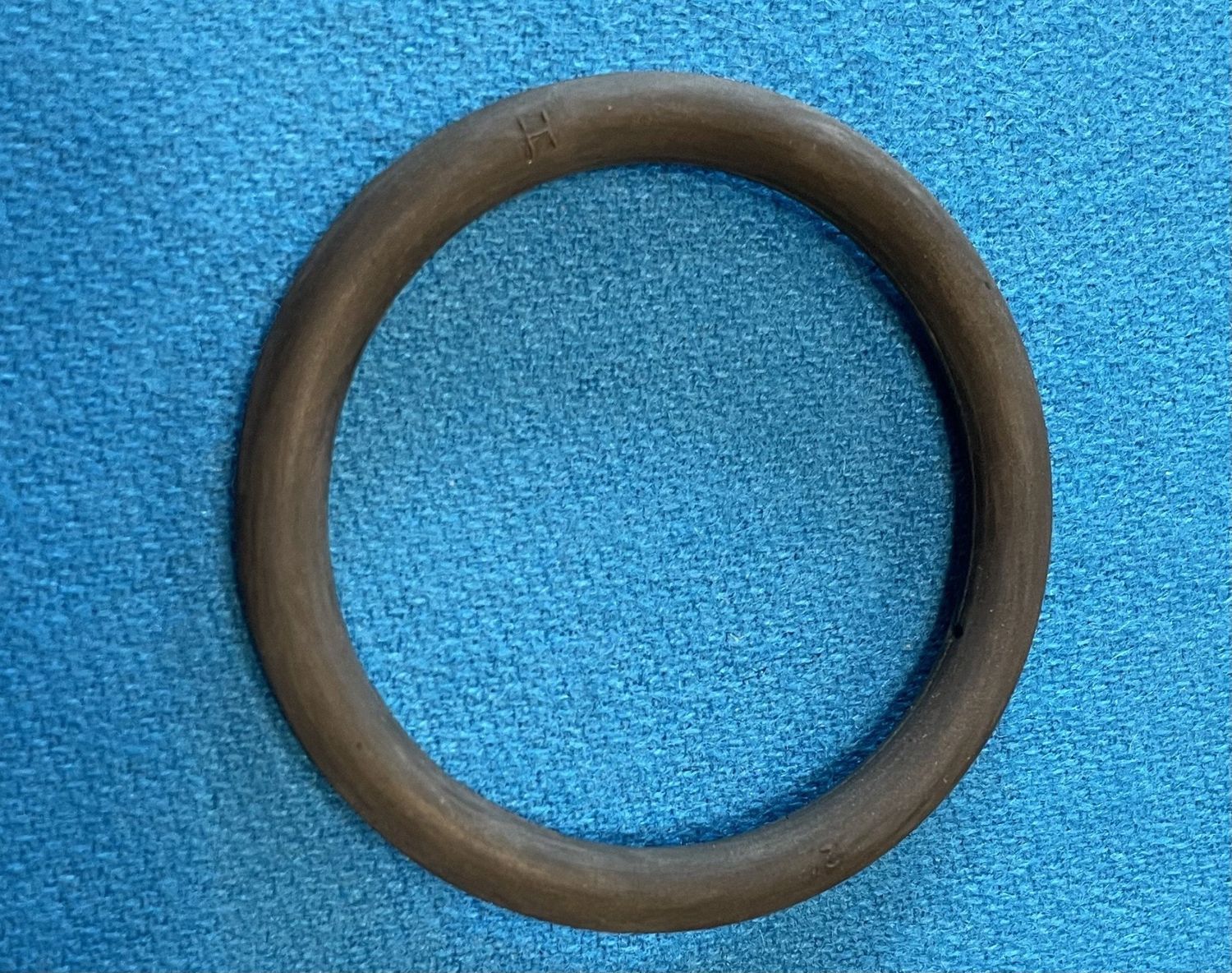 2&quot; pinball Black rubber