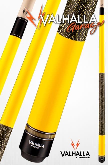 VG027 Valhalla Yellow cue stick