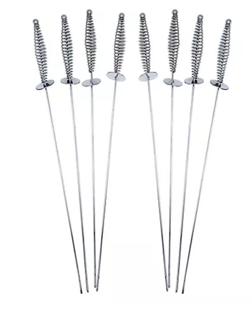 Mr. BAR-B-Q Deluxe Spiral Skewer Set of 8