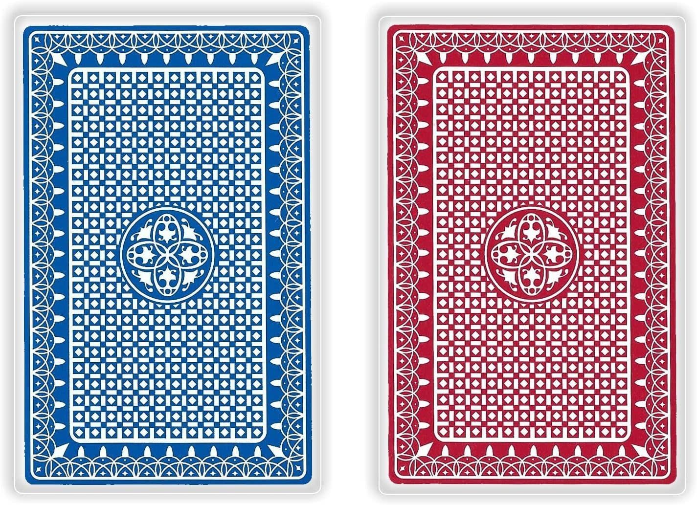 Marion Jumbo Clover Casino Plastic Playing cards