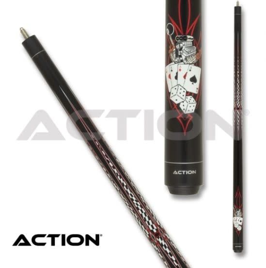 Action Garage Cue Stick Matte Dice w/cards ACT169