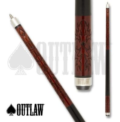 Outlaw OL54 Cherry Cue Stick tribal Boot