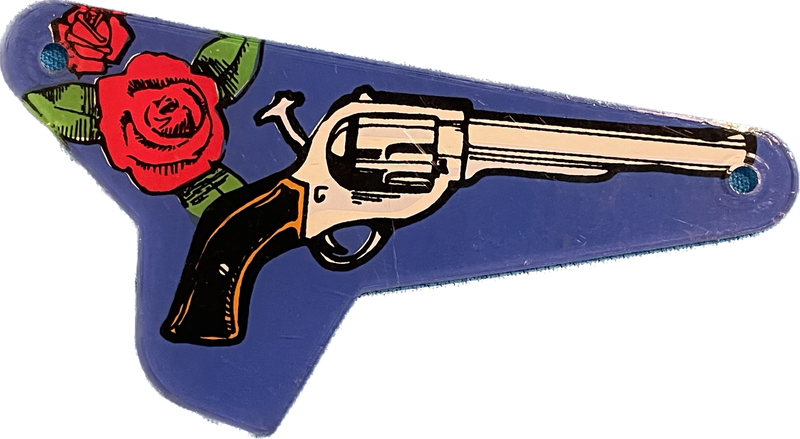 Data East Guns N Roses Pinball Machine Playfield Plastic Slingshot Right &amp; NOS