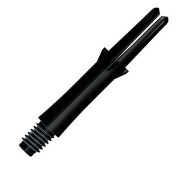 L-STYLE L-SHAFT LOCKED DART SHAFTS - SHORT BLACK