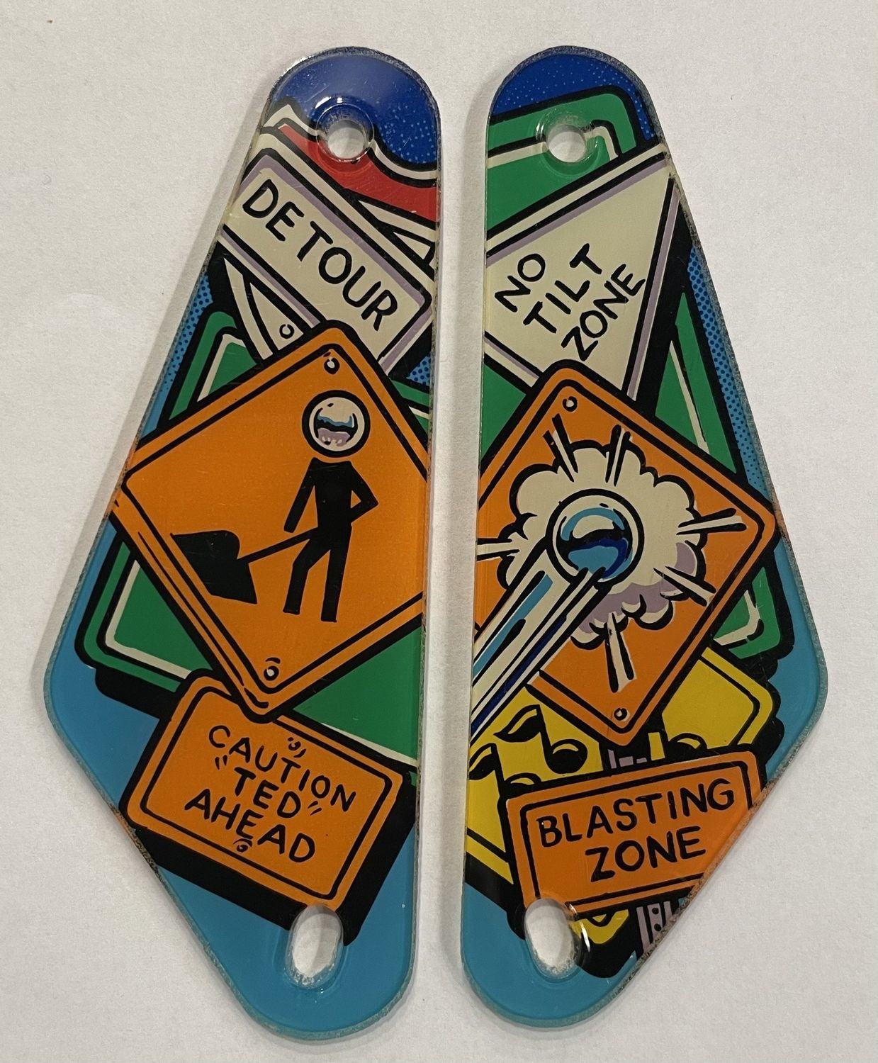 Red and Ted&#39;s Roadshow Slingshot Plastics Left and Right Set