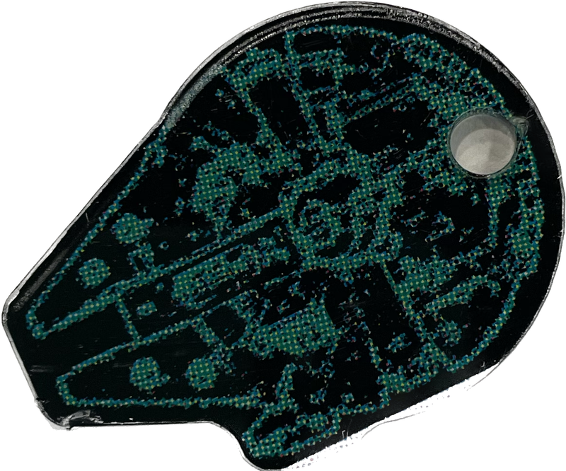 Star Wars Plastic Pinball Key Fob Millennium Falcon- Data East