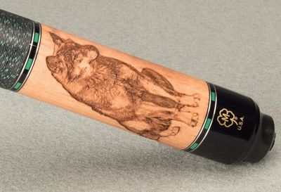 G338 GREAT WOLF WILDFIRE SERIES CUE STICK