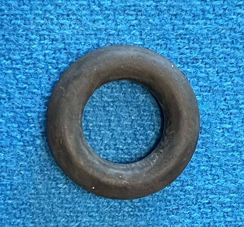 7/16&quot;  Black pinball rubber