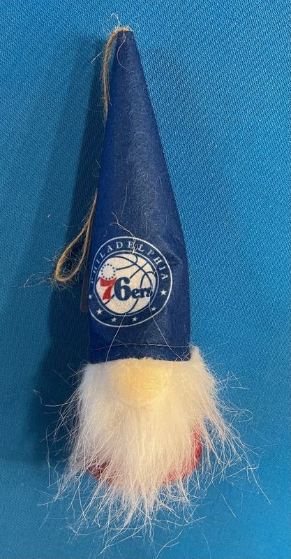 76ers Gnome Ornament - blue