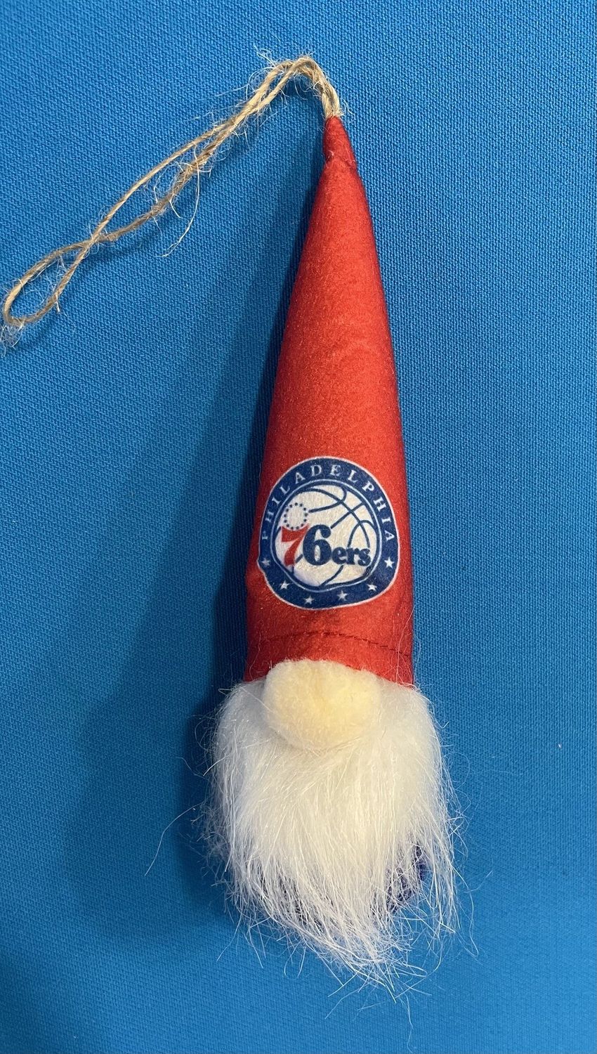 76ers Gnome Ornament - red