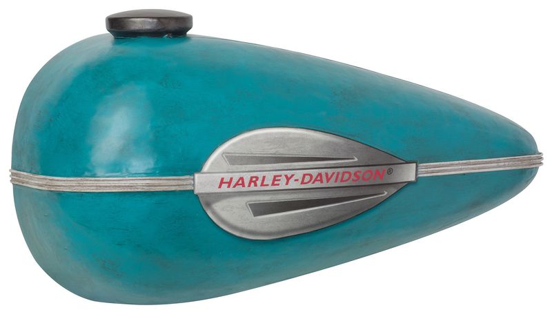 H-D Gas Tank Metal Art