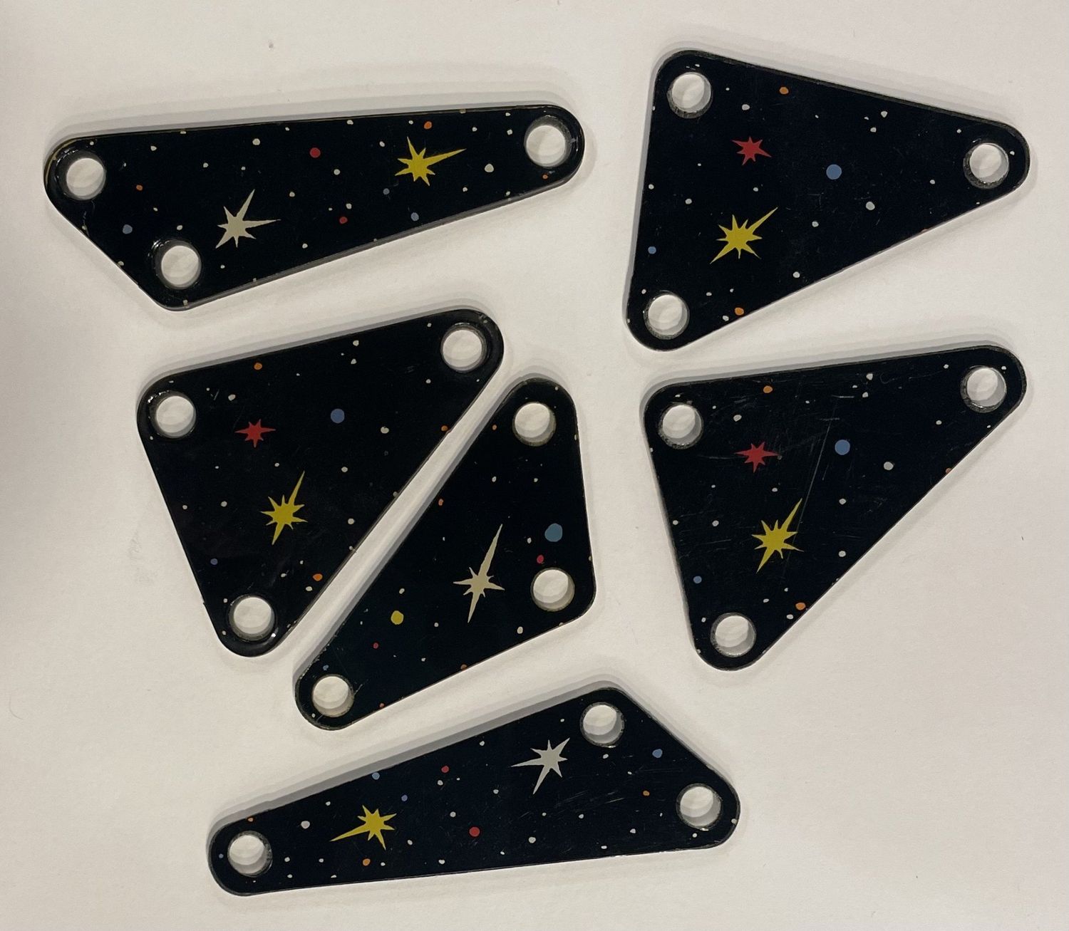 Jackbot Pinball Slingshot Plastic Set of 6
