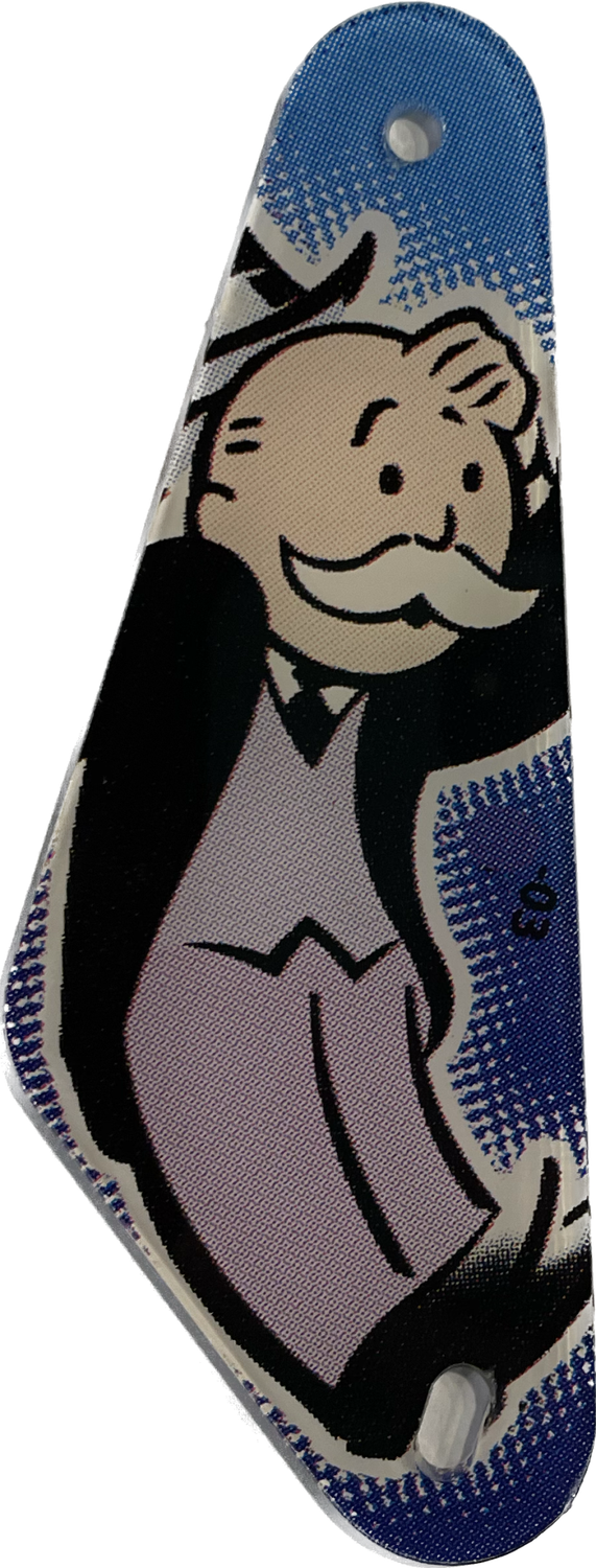 Stern Monopoly Slingshot Plastics - left