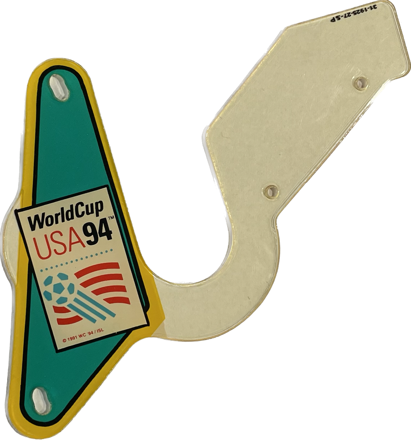 Bally World Cup Soccer 94 Pinball Playfield Plastic Slingshot 31-1925-27-SP