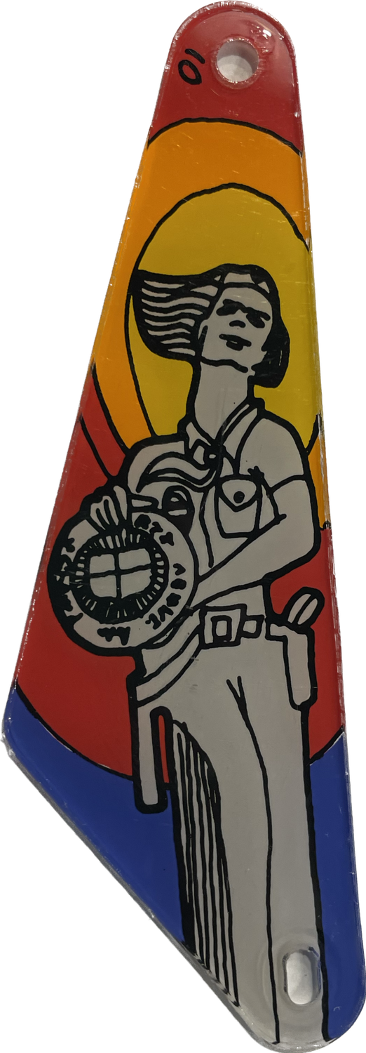 Last Action Hero pinball machine slingshot Plastic- Left