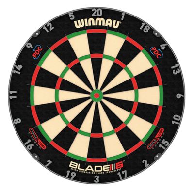 Winmau Blade 6 Triple Core Steel Tip Dartboard