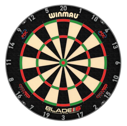 Winmau Blade 6 Triple Core Steel Tip Dartboard