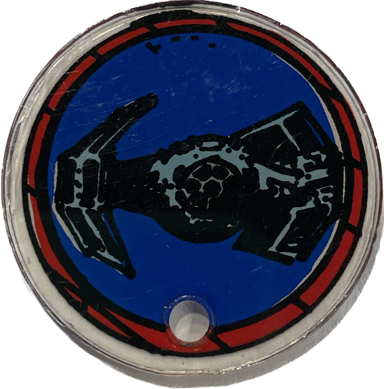 Star Wars Plastic Pinball Key Fob Tie Fighter- Data East