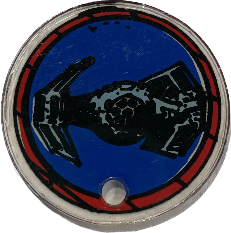 Star Wars Plastic Pinball Key Fob Tie Fighter- Data East
