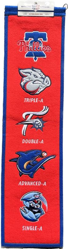 Philadelphia Phillies Affiliate Heritage Banner 46410
