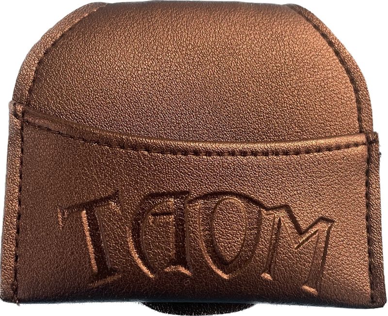Taom Chalk Holder Pouch - Black Leather