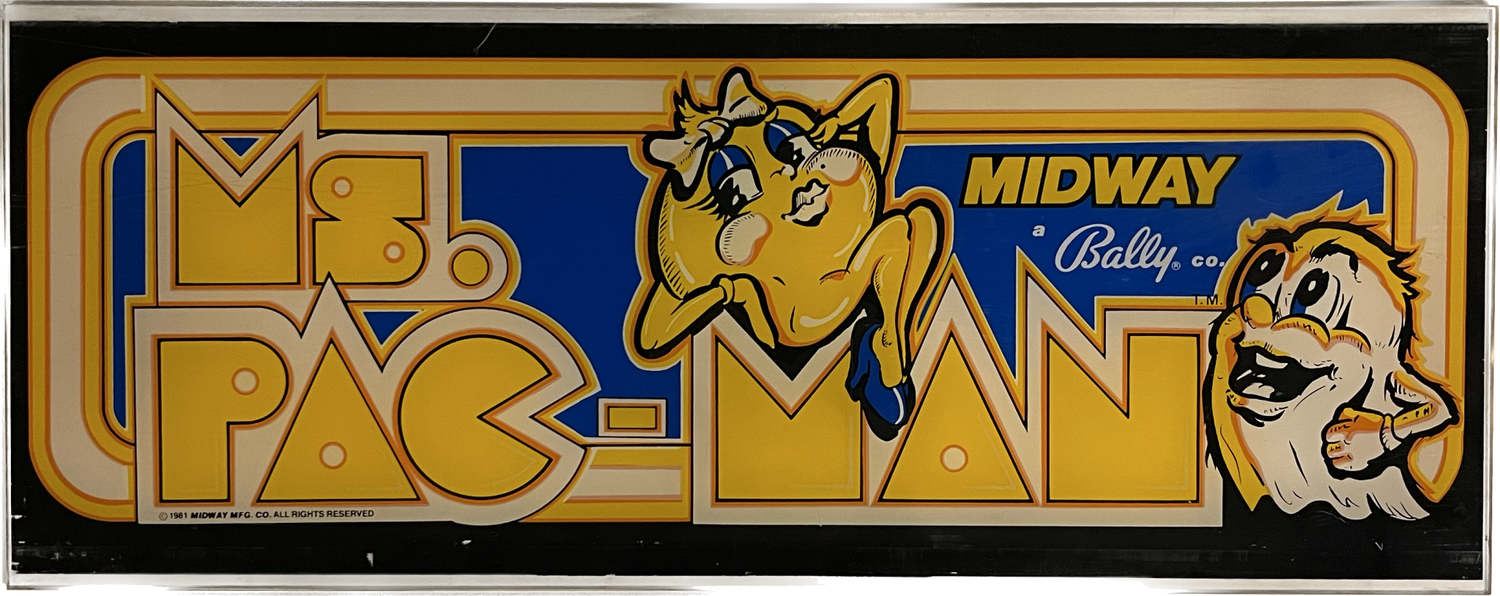 MRS PAC MAN Marquee WHITE