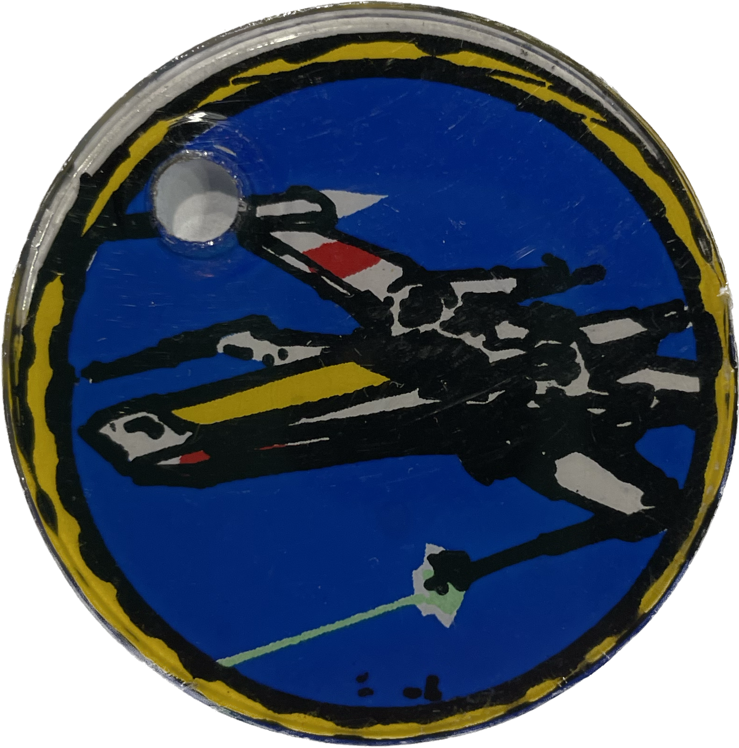 Star Wars Plastic Pinball X Wing Fighter Key Fob - Data East