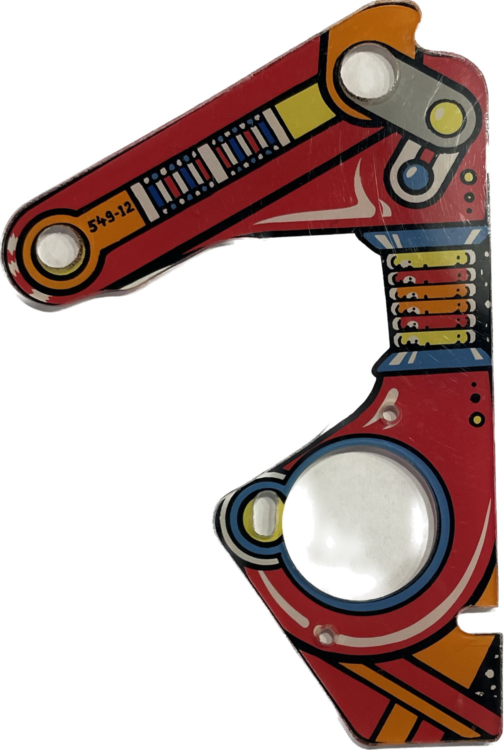 Williams Pin bot Pinball Machine Playfield Plastic 549-12