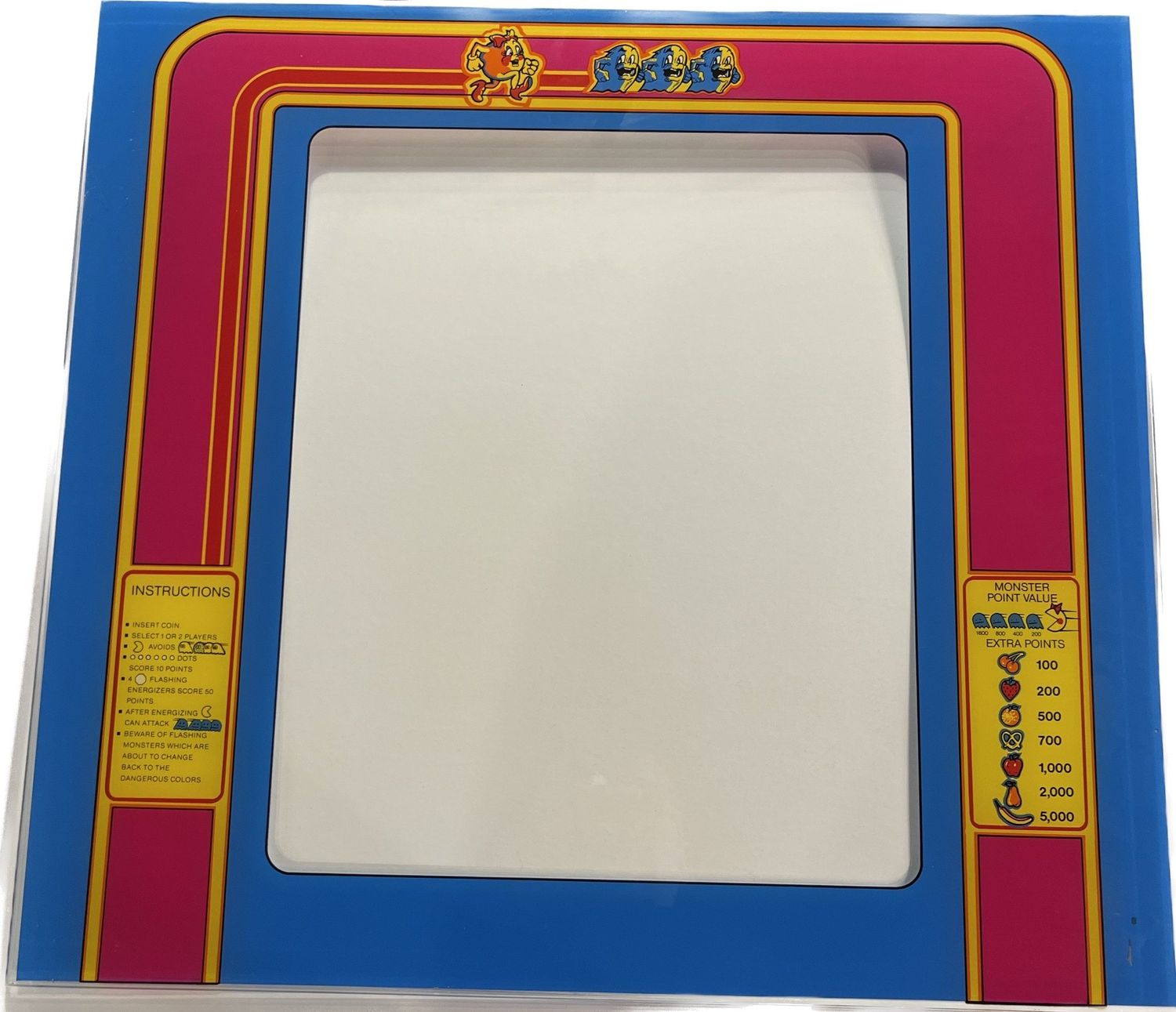 MRS PAC MAN Glass Bezel 1981