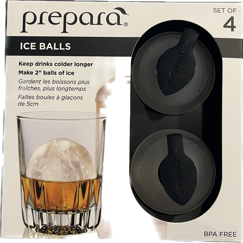 Preparea Ice Balls Circular Ice Molds