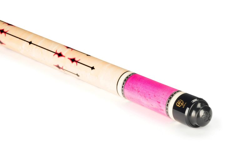 McDermott G418 Custom Cue Stick- EXCLUSIVE CUSTOM PINK