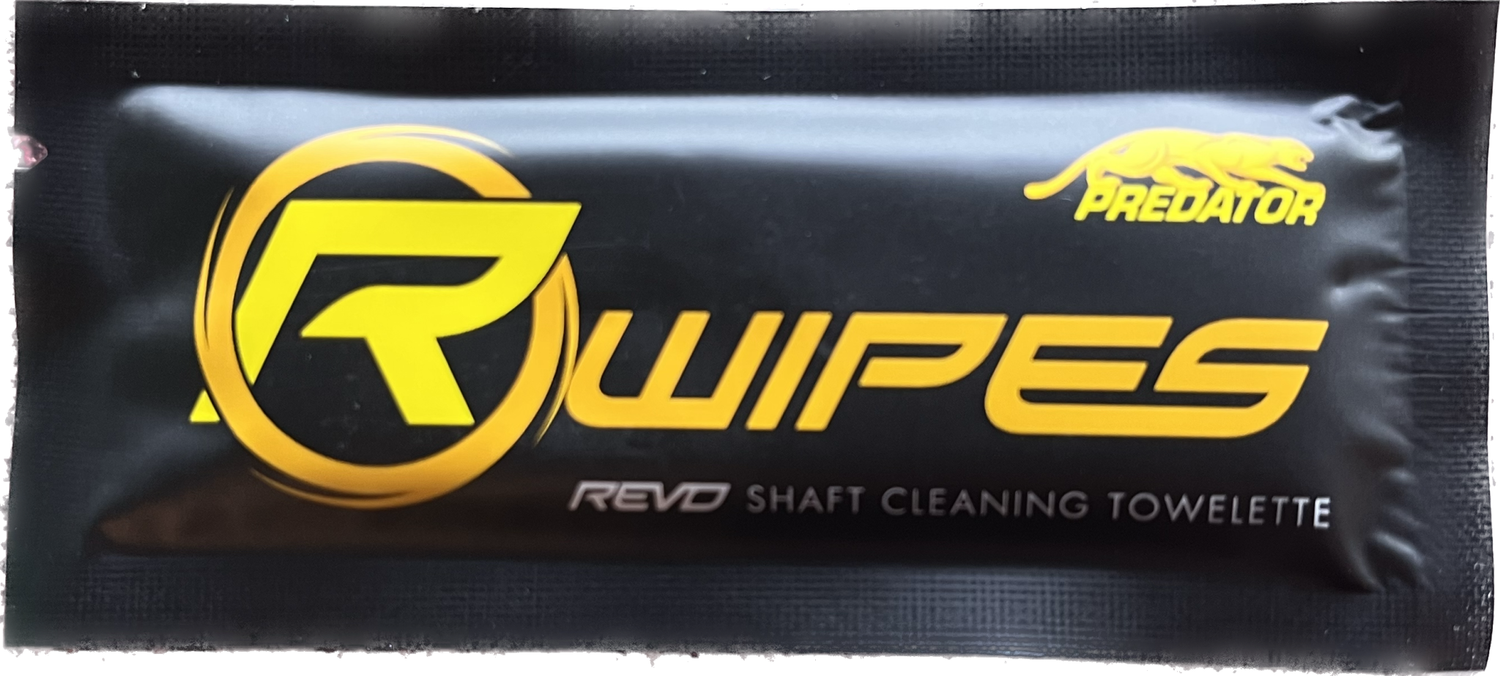 Predator REVO Shaft Cleaning Wipes