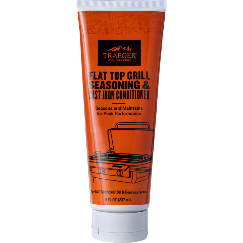 Traeger Flat Top GRILL SEASONING &amp; CAST IRON Conditioner