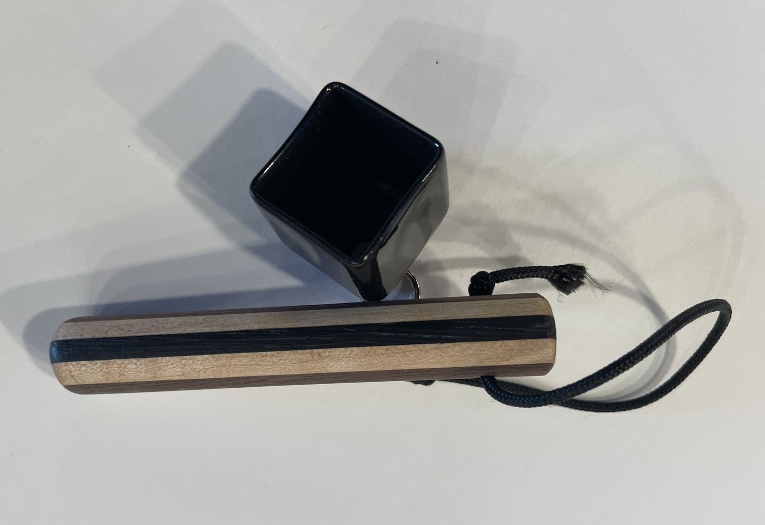Westley Wooden Chalk Holder - 2 Tone Brown &amp; Natural