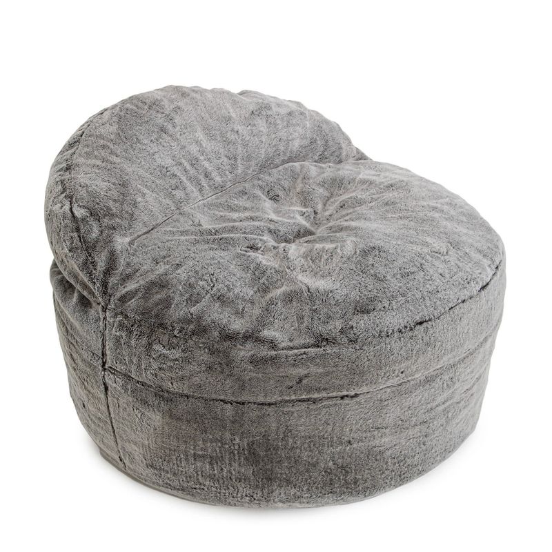 Queen Beanbag Chair - Nest Chinchilla