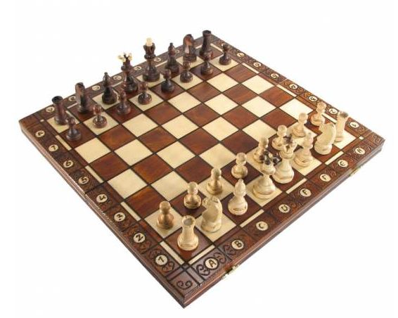 Senator Chess Set 16&quot; with 3&quot; King