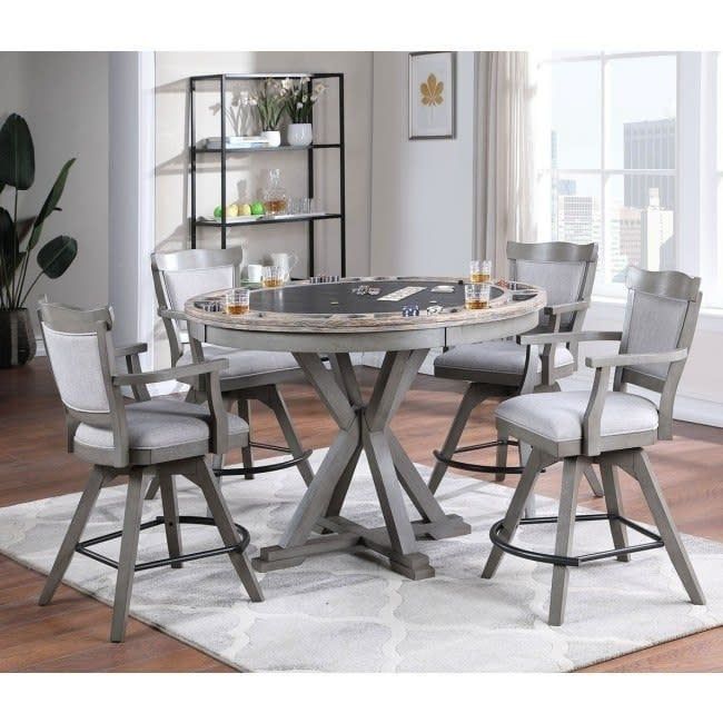 Pine Crest Game Table and 4 Chair Set