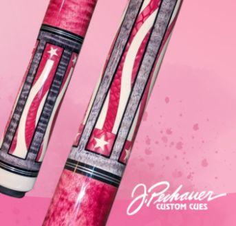Pechauer Pink DEC6-P 12.75mm Cue Stick Custom - Limited Edition Only 60 made