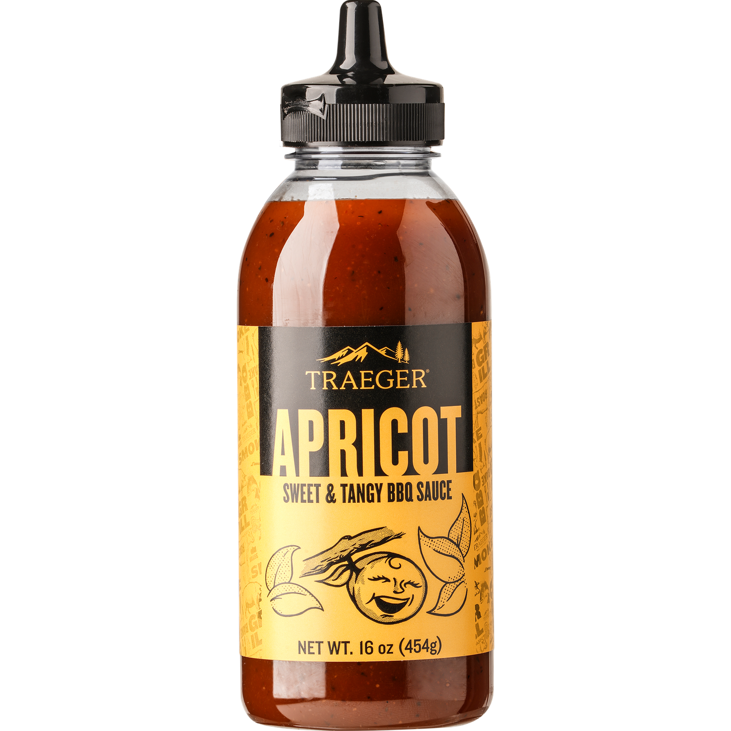 Traeger Apricot BBQ Sauce (16oz Squeeze Bottle)