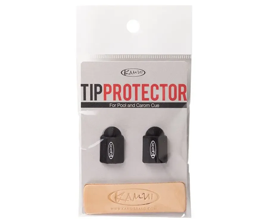Kamui Tip Protector w/leather burnisher - black