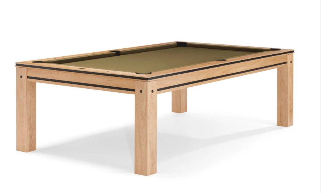 Hickory Natural Hickory Billiard Pool Table