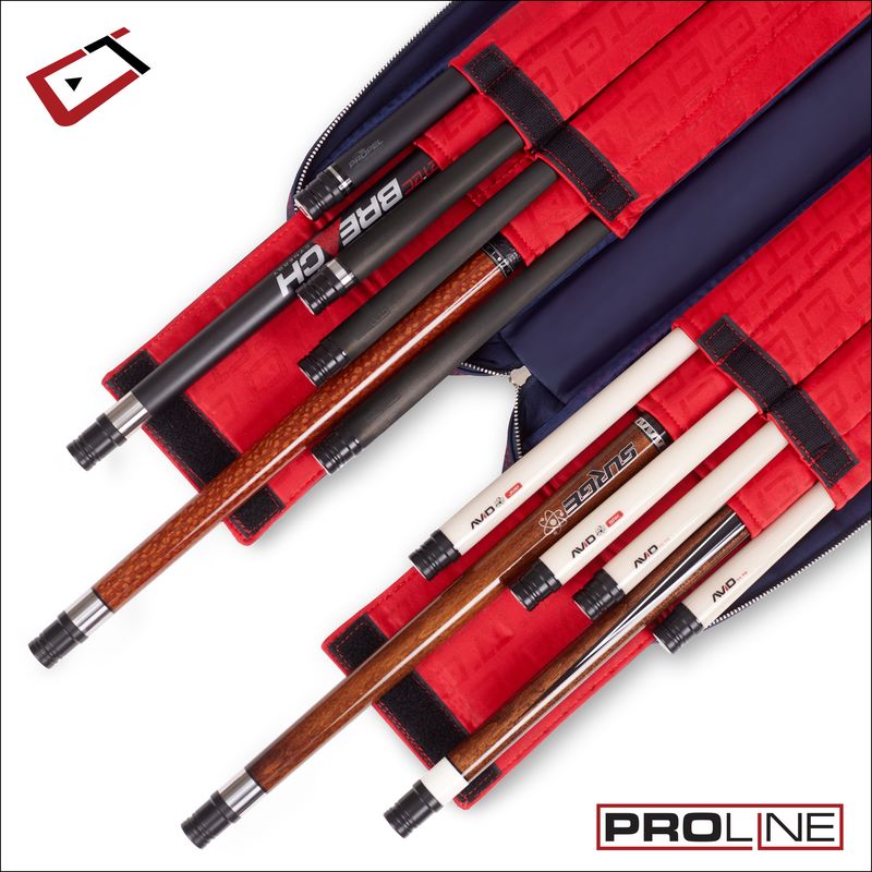 Cuetec Pro-Line 4X8 Soft Case Navy Blue