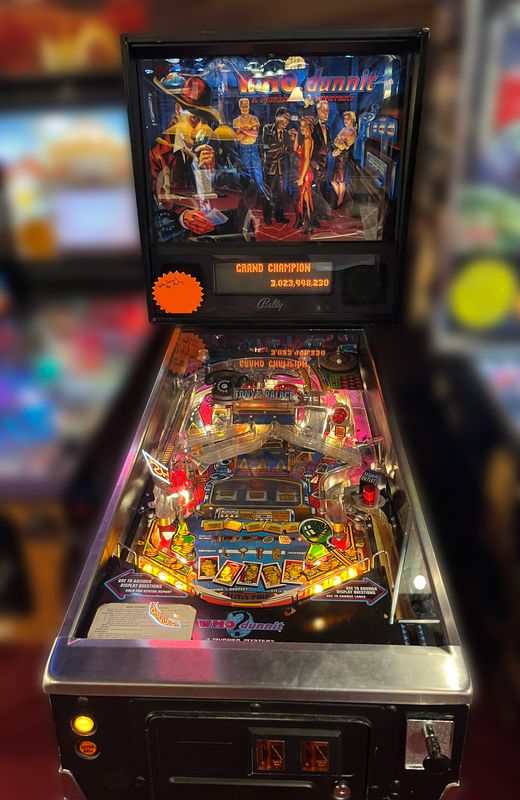 Who Dunnit Pinball By Bally